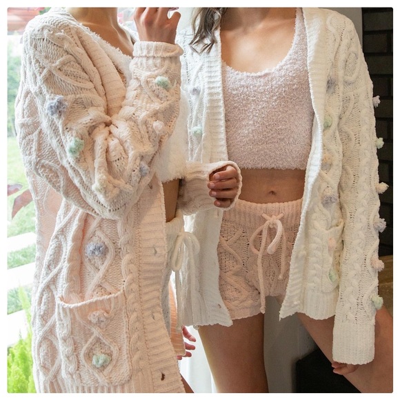 POL Snow White Ice Cream Chenille Cardigan - Picture 8 of 16